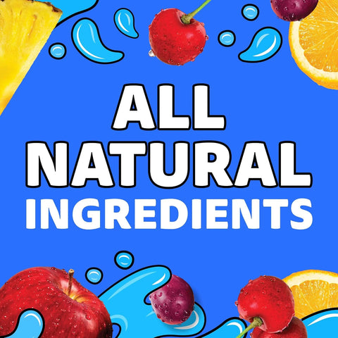 Capri Sun Flavored with Other Natural Flavor Juice Drink Blend, 30 Pouches, for School Lunches and On-the-Go Hydration, Fruit Punch, All Natural Ingredients, 6 fl oz