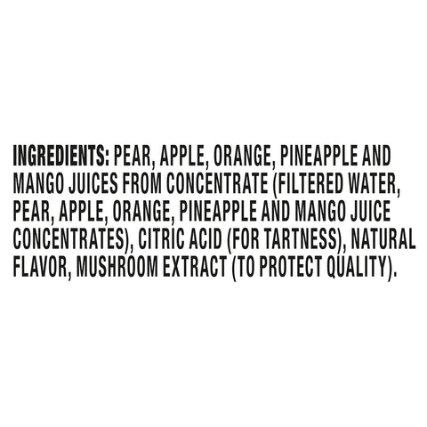 Capri Sun Mango Pineapple Flavored 100% Juice Blend from Concentrate with Added Ingredients and Other Natural Flavor, 10 ct Box, 6 fl oz Pouches