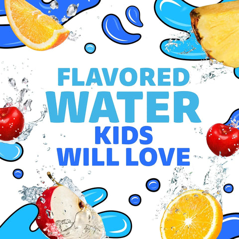 Capri Sun Roarin' Waters Flavored Water Beverage, 40 Pouches, for School Lunches and On-the-Go Hydration, Fruit Punch Natural Flavor with Other Natural Flavor, All Natural Ingredients, 6 oz