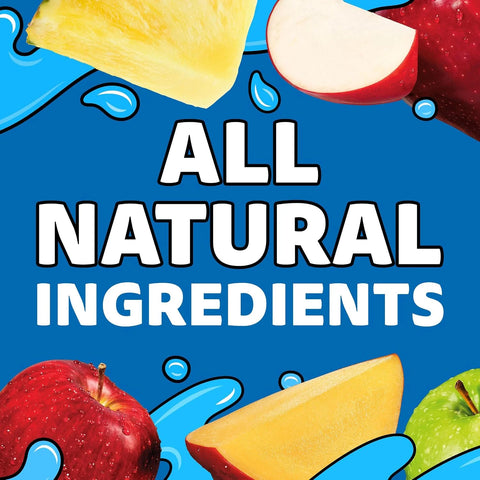 Capri Sun Mango Pineapple Flavored 100% Juice Blend from Concentrate with Added Ingredients and Other Natural Flavor, 10 ct Box, 6 fl oz Pouches