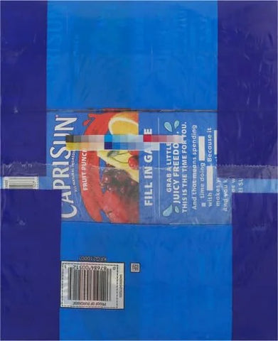 Capri Sun Fruit Punch flavored Juice Drink Blend, 30 ct Box, 6 fl oz Pouches (Pack of 2)