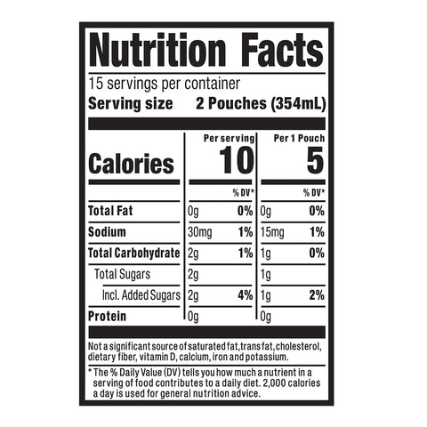 Capri Sun Roarin' Waters Flavored with Other Natural Flavor Water Beverage, 30 Pouches, for School Lunches and On-the-Go Hydration, Fruit Punch, Strawberry Kiwi and Tropical Punch, 6 fl oz
